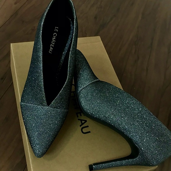 Glitter Pump Heels - Picture 5 of 8